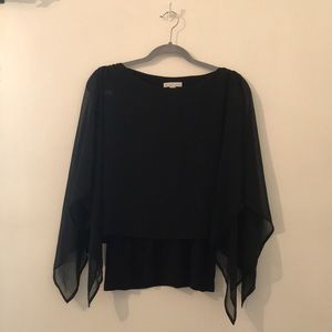 New York and Company black blouse